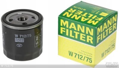 Лот: 17644841. Фото: 1. Масл.фильтр MANN W712/75. Расходные материалы