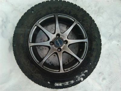 Лот: 1327786. Фото: 1. R15 зимняя резина на литье. Шины на дисках