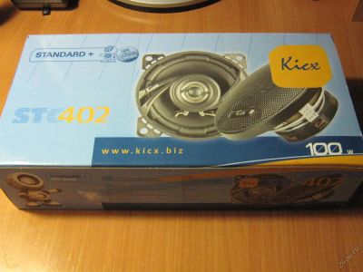Лот: 5820143. Фото: 1. Авто акустика - kicx stc 402 новая... Акустика автомобильная