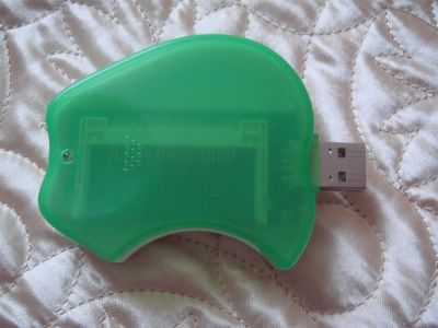 Лот: 3328602. Фото: 1. Картридер CF для USB в рабочем... Картридеры