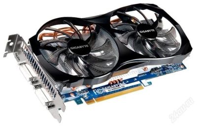 Лот: 2935411. Фото: 1. GIGABYTE GeForce GTX 560 880Mhz... Видеокарты