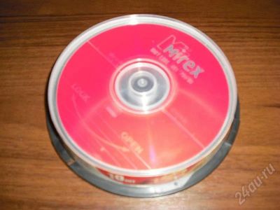Лот: 260171. Фото: 1. CD-R Mirex 10шт. Другое (компьютеры, оргтехника, канцтовары)