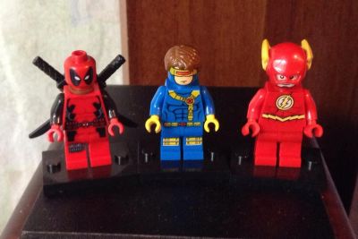 Лот: 4181106. Фото: 1. Фигурки lego heroes (флэш циклоп... Конструкторы