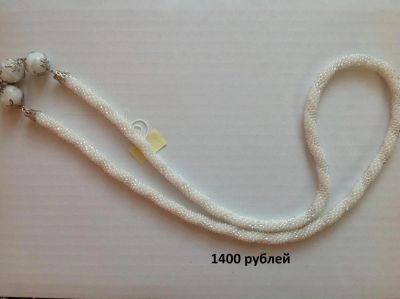 Лот: 4919080. Фото: 1. Бусы из бисера и бусин. Бижутерия ручной работы