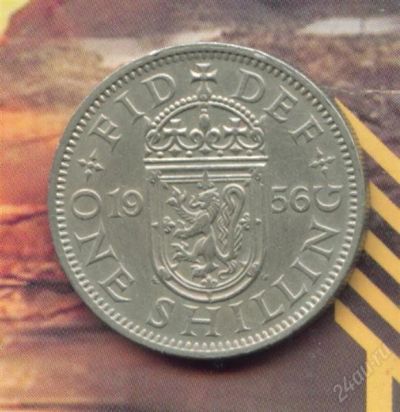 Лот: 2608722. Фото: 1. великобритания 1 шиллинг 1965... Великобритания и острова