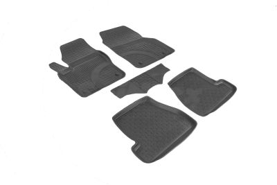 Лот: 6856702. Фото: 1. Ford Focus 3 Резиновые автоковрики... Чехлы, коврики, оплетки руля