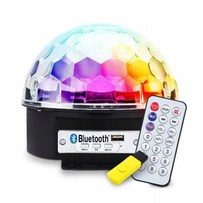 Лот: 23269216. Фото: 1. Диско-шар ADB-1003 bluetooth... Светодиодная подсветка