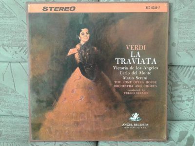 Лот: 11310901. Фото: 1. Verdi - 3LP - La Traviata. Аудиозаписи