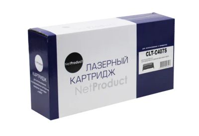 Лот: 19294661. Фото: 1. Картридж Samsung CLT-C407S Cyan... Картриджи, расходные материалы