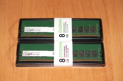 Лот: 20992110. Фото: 1. Оперативная память DDR4 16GB(2x8... Оперативная память