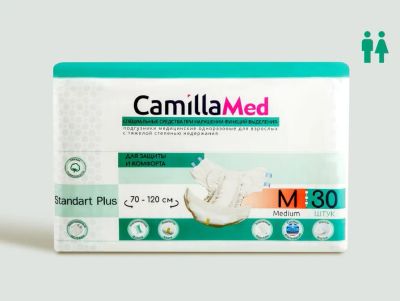 Лот: 25635923. Фото: 1. Памперсы Подгузники Camilla Med... Реабилитация, уход за больными