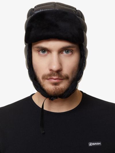 Лот: 24606900. Фото: 1. Пуховая шапка-ушанка BASK. Другое (спортивная одежда)