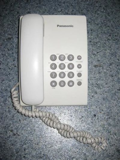 Лот: 1434292. Фото: 1. Телефон стационарный Panasonic. Другое (бытовая техника)