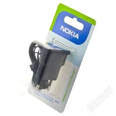 Лот: 156558. Фото: 1. Зарядное устройство Nokia AC-5E. Зарядные устройства, блоки питания, адаптеры сетевые для смартфонов