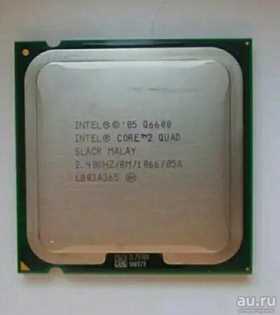 Лот: 13792695. Фото: 1. Процессор Intel Q6600 (4 ядра). Процессоры