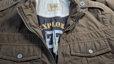 Лот: 25716797. Фото: 1. Мужская куртка с утеплением Camel... Верхняя одежда