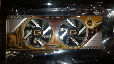 Лот: 7947839. Фото: 1. Видеокарта Gainward GTX 580 нерабочая. Видеокарты