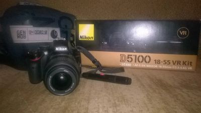 Лот: 6623807. Фото: 1. фотоаппарат nikon d5100. Цифровые зеркальные