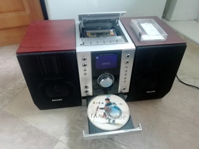 Лот: 16483505. Фото: 1. Philips, mp3, cd, dvd, Aux, всё... Музыкальные центры, магнитолы