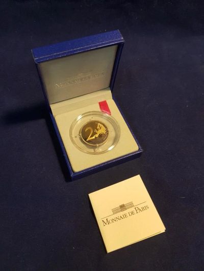 Лот: 11095969. Фото: 1. Франция 2 евро 2008 Пруф Proof... Европа