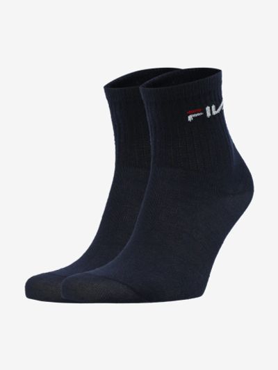 Лот: 22439062. Фото: 1. Носки детские FILA, 2 пары, Синий. Другое (спортивная одежда)