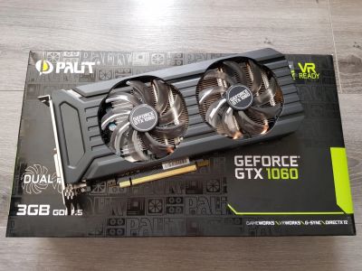 Лот: 13451879. Фото: 1. Palit GeForce GTX 1060 Dual 3GB... Видеокарты