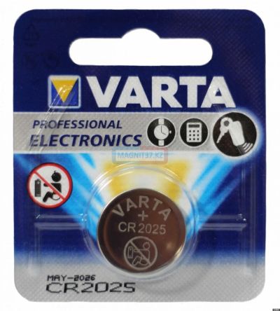 Лот: 22151181. Фото: 1. VARTA CR2025 3V BP-1 (10). Батарейки, аккумуляторы, элементы питания