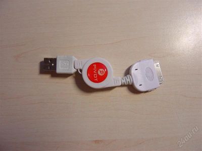 Лот: 2372596. Фото: 1. USB Data кабель для ipod iphone... Дата-кабели, переходники
