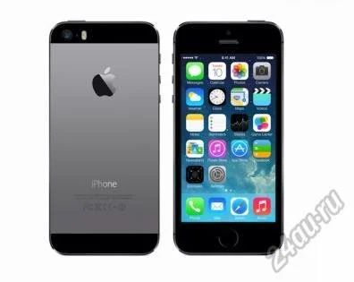 Лот: 5691194. Фото: 1. Iphone 5S 64gb grey + 2 чехла... Смартфоны