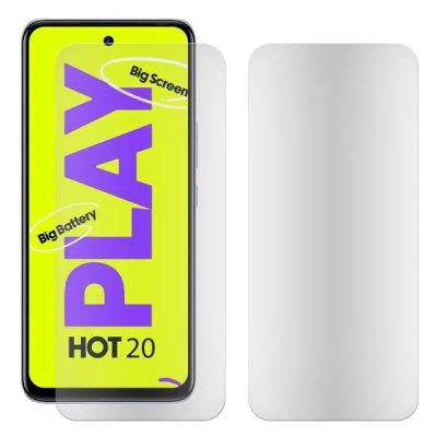 Лот: 24600693. Фото: 1. Защитное стекло Krutoff для Infinix... Защитные стёкла, защитные плёнки