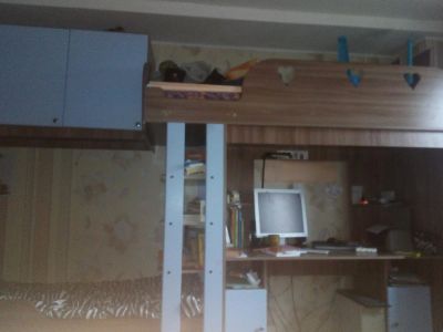 Лот: 10474263. Фото: 1. Двухъярусная кровать. Кровати