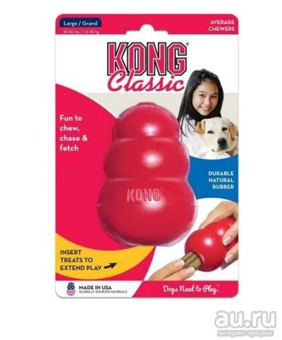 Лот: 17871304. Фото: 1. Kong Classic игрушка для собак... Игрушки для животных