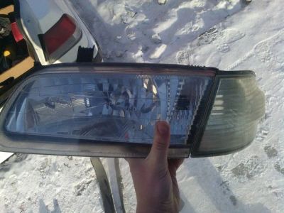 Лот: 6808610. Фото: 1. фара левая nissan sunny fb15 сломано... Оптика и освещение