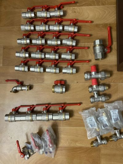 Лот: 23345920. Фото: 1. Кран шаровой Danfoss Клапан Danfoss. Запорная и предохранительная арматура