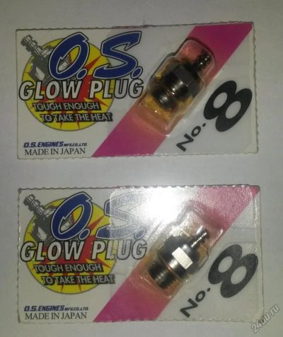 Лот: 5903034. Фото: 1. Свечи зажигания O.S. Glow plug... Автомоделизм