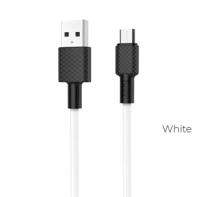 Лот: 20256933. Фото: 1. Кабель MicroUSB(m) - USB(m) HOCO... Дата-кабели, переходники