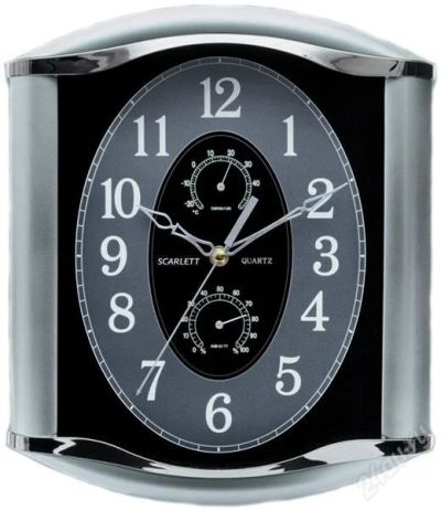 Лот: 2579562. Фото: 1. Часы настенные Scarlett SC-55L... Часы настенные, настольные