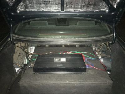 Лот: 7697718. Фото: 1. Сабвуфер alphard fx38d 2 и усилитель... Сабвуферы