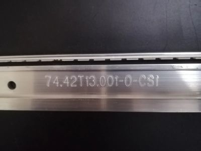 Лот: 25349740. Фото: 1. Led-string 74.42T13.001-0-CSI... Запчасти для телевизоров, видеотехники, аудиотехники