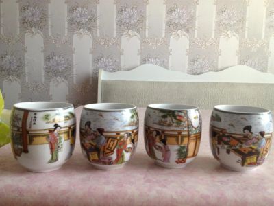 Лот: 3103589. Фото: 1. кружки 4 шт с рубля. Кружки, стаканы, бокалы