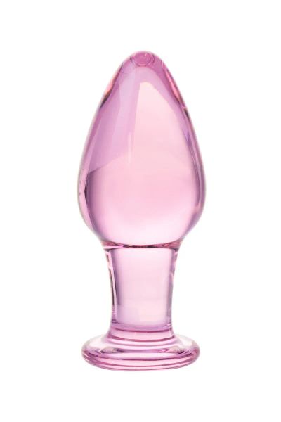 Лот: 24282822. Фото: 1. Анальная втулка Sexus Glass, розовый. Украшения