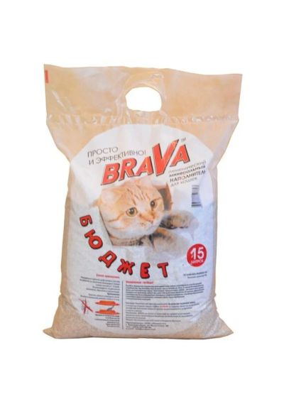 Лот: 8085103. Фото: 1. Наполнитель минеральный Brava... Миски, лотки, наполнители