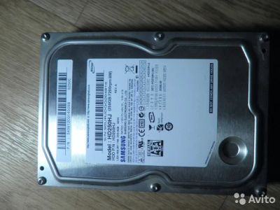Лот: 7410293. Фото: 1. Samsung HD250HJ жосткий диск 250gb. Жёсткие диски (HDD)