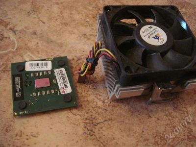 Лот: 578431. Фото: 1. Процессор AMD Sempron 2200+ (SDA2200DUT3D... Процессоры