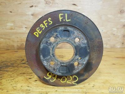 Лот: 18536990. Фото: 1. Тормозной диск Mazda Demio DE3FS... Тормозная система