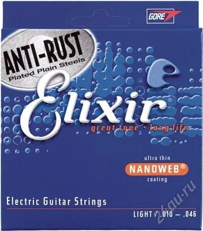Лот: 2807044. Фото: 1. Elixir 12052 Nanoweb для электрогитары... Аксессуары, комплектующие