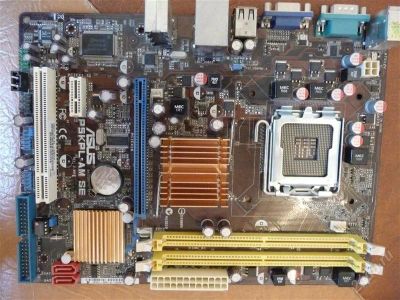 Лот: 2078928. Фото: 1. Материнская плата (MB), Asus P5KPL-AM... Материнские платы
