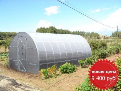 Лот: 754580. Фото: 1. Теплица под поликарбонат 6м за... Другое (парники, теплицы)
