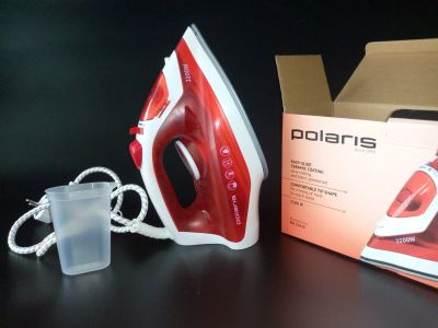 Лот: 20747539. Фото: 1. Утюг Новый Polaris 2200w. Утюги, парогенераторы, отпариватели
