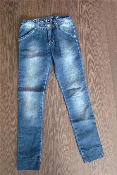 Лот: 1389930. Фото: 1. Джинсы Glorya Jeans, 122 размер. Брюки, шорты, джинсы